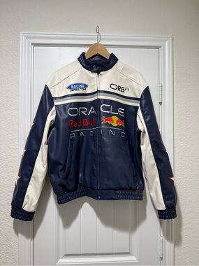 F1 Formula 1 Red Bull Oracle Racing Hollister collab jacket